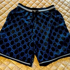 Men Leonard brand xl black and blue GG print